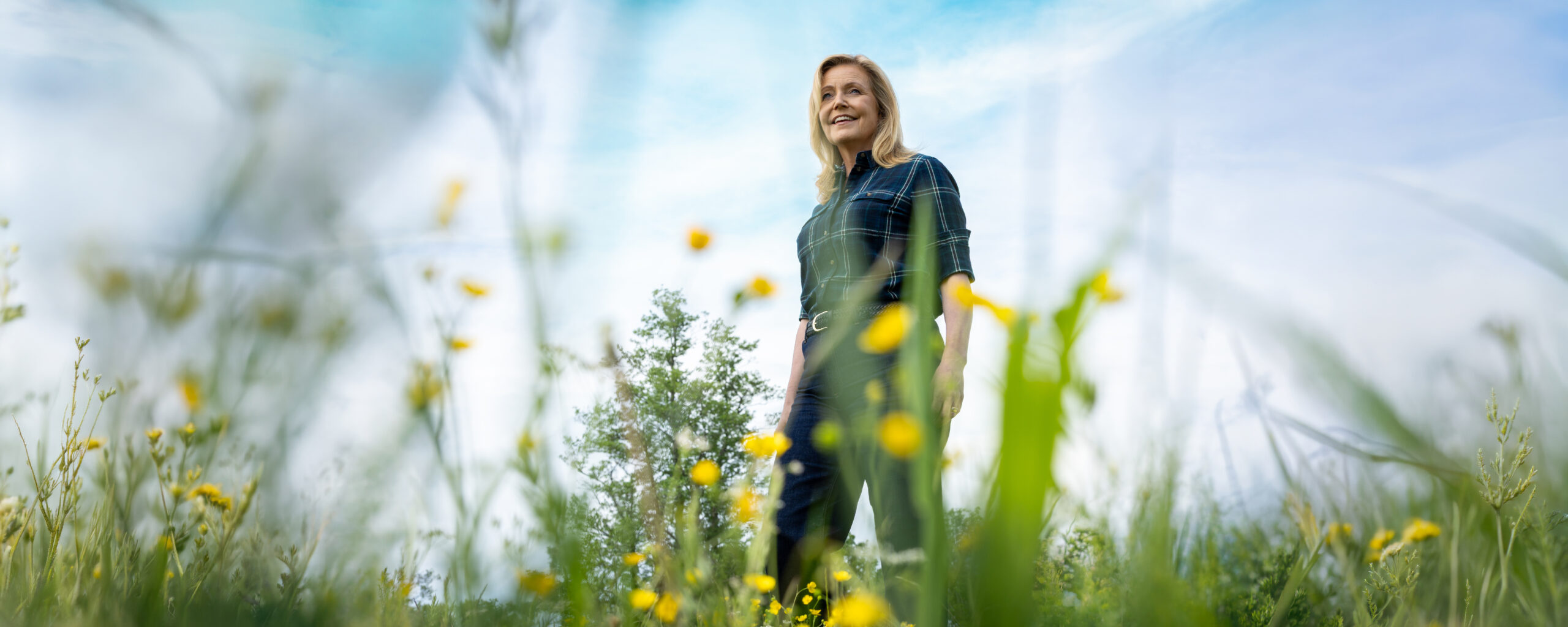 Elisabeth Thand Ringqvist presenterar Centerpartiets valmanifest 2026